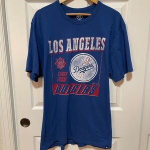 NEW 47 Blue Los Angeles Dodgers T-Shirt